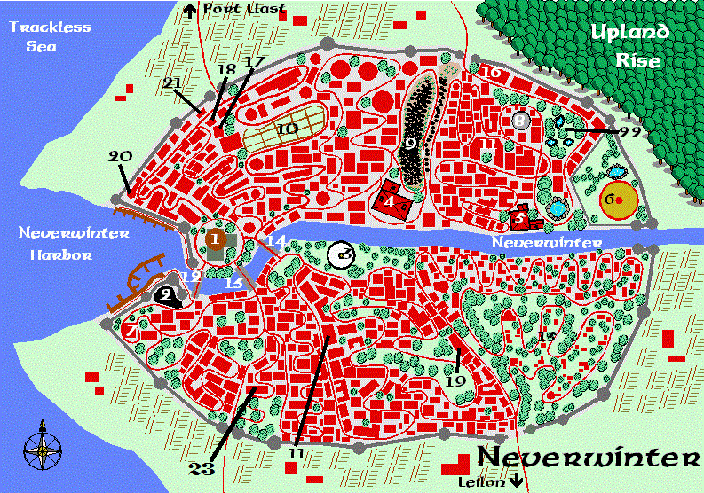 Neverwinter Map